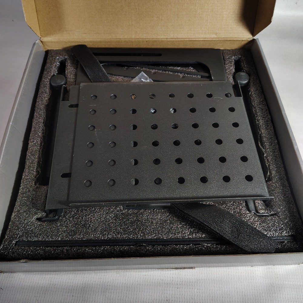 DR Pro DJ Laptop Stand and Shelf Bundle Black DRDJLS1