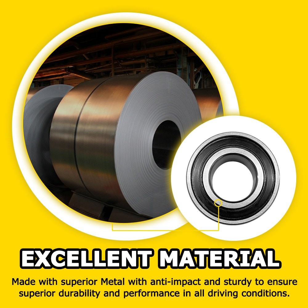 For Harley-Davidson 2008-Up Touring 25mm NON ABS Wheel Bearing 9276B Silver New