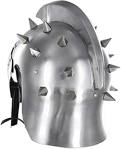 Medieval Warrior Real 18G Handmade Helmet of The Spaniard Maximus Gladiator