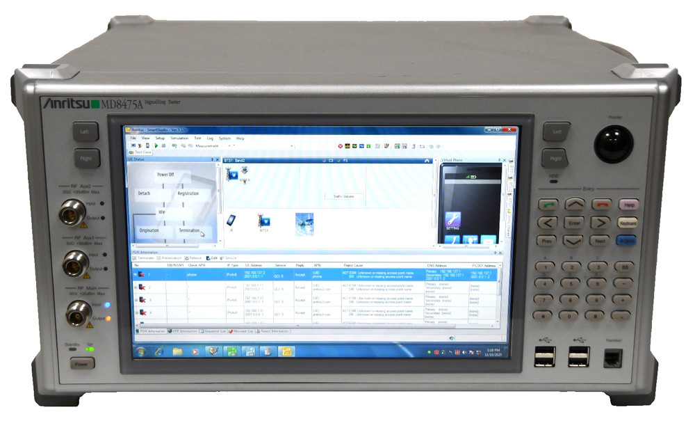 Anritsu MD8475A Communication Analyzer / Signalling Tester w/Options