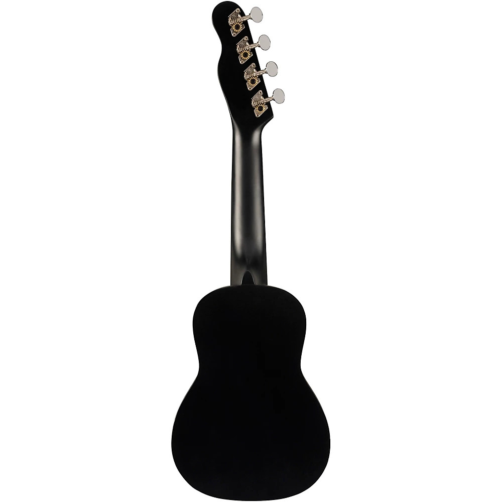 Fender Venice Soprano Ukulele Walnut Fingerboard Black