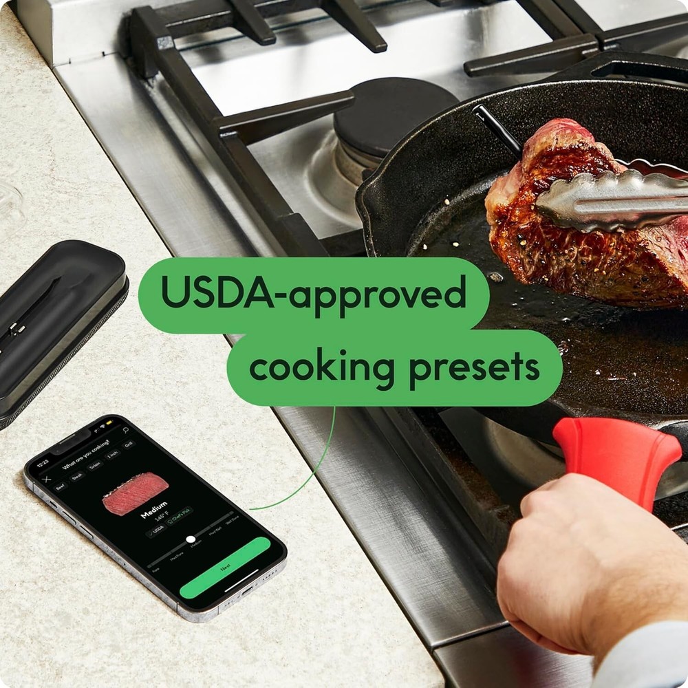 Sense Smart Wireless Meat Thermometer - Bluetooth Precision for Perfect Cooking