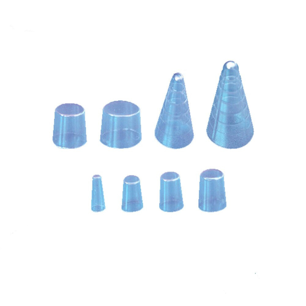 64 Pcs Dental Restoration Conical Transparent Crowns Preforms Matrices Matrix