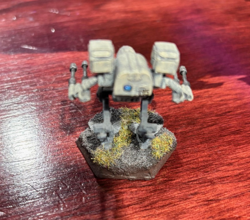 Battletech Painted Metal Miniature "Timber Wolf" Clan Wolf Beta Galaxy Based
