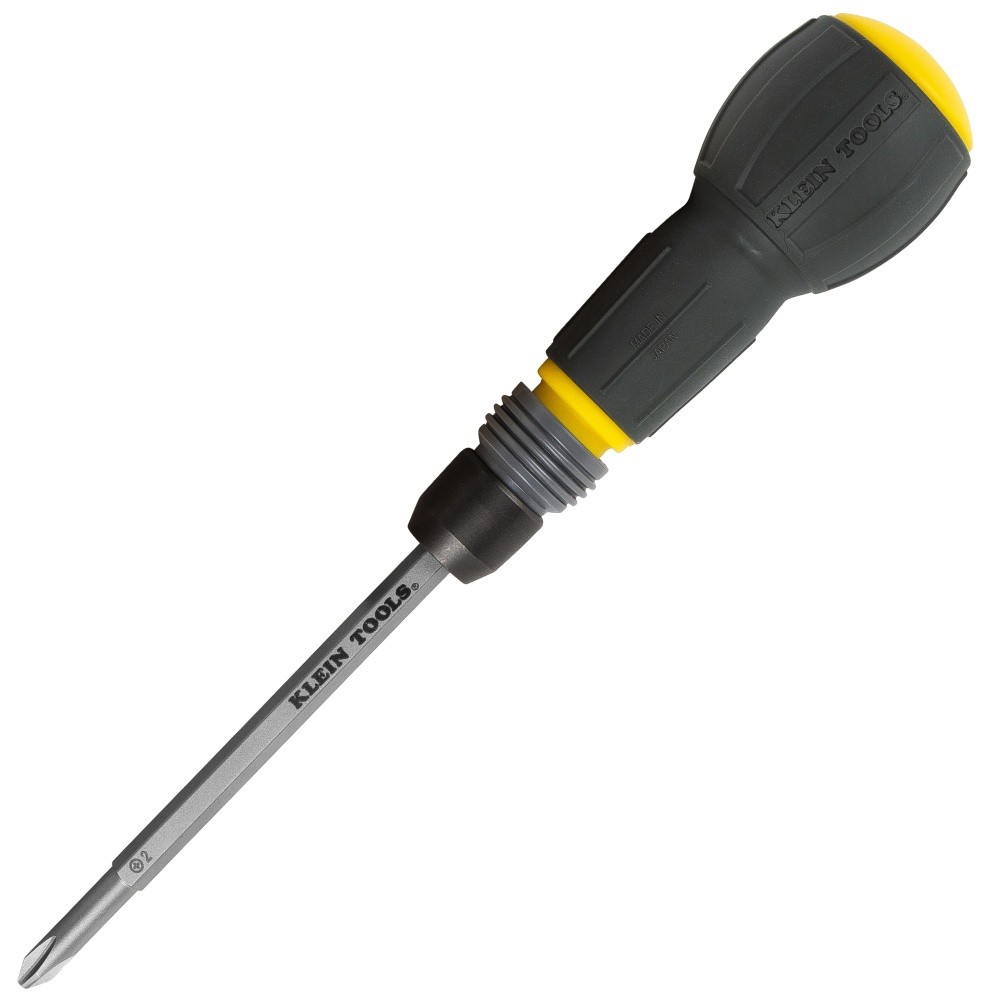 Klein Tools 32960A Fastbit Tru-Grip Screwdriver Quick-Release #2/6mm