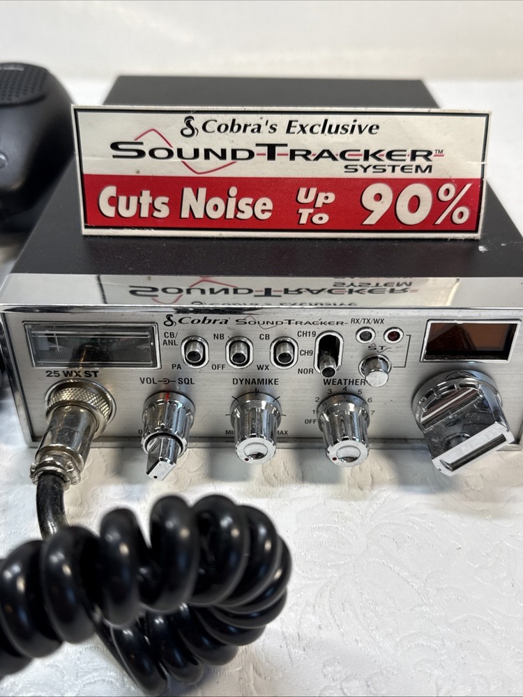 Cobra Sound Tracker 25 WX ST Untested