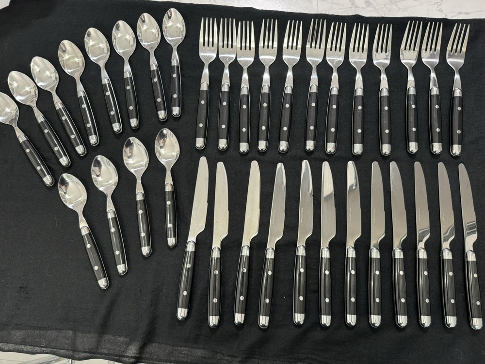 Basic Living Flatware Stainless 36 Pieces  Spoon Knife And Forks
