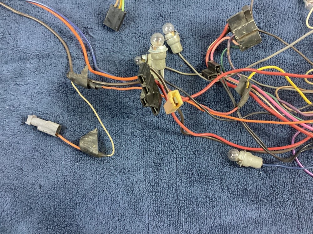 61 62 Chevy Impala SS Original Dash Speedometer Instrument Cluster & Harness