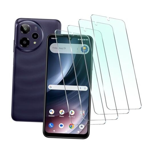 [4-Pack]  For Cricket Icon Plus 2026 Tempered Glass Screen Protector, 2.5D