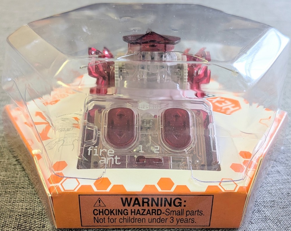 HEXBUG Fire Ant Mechanicals with Remote Control Red New Sealed