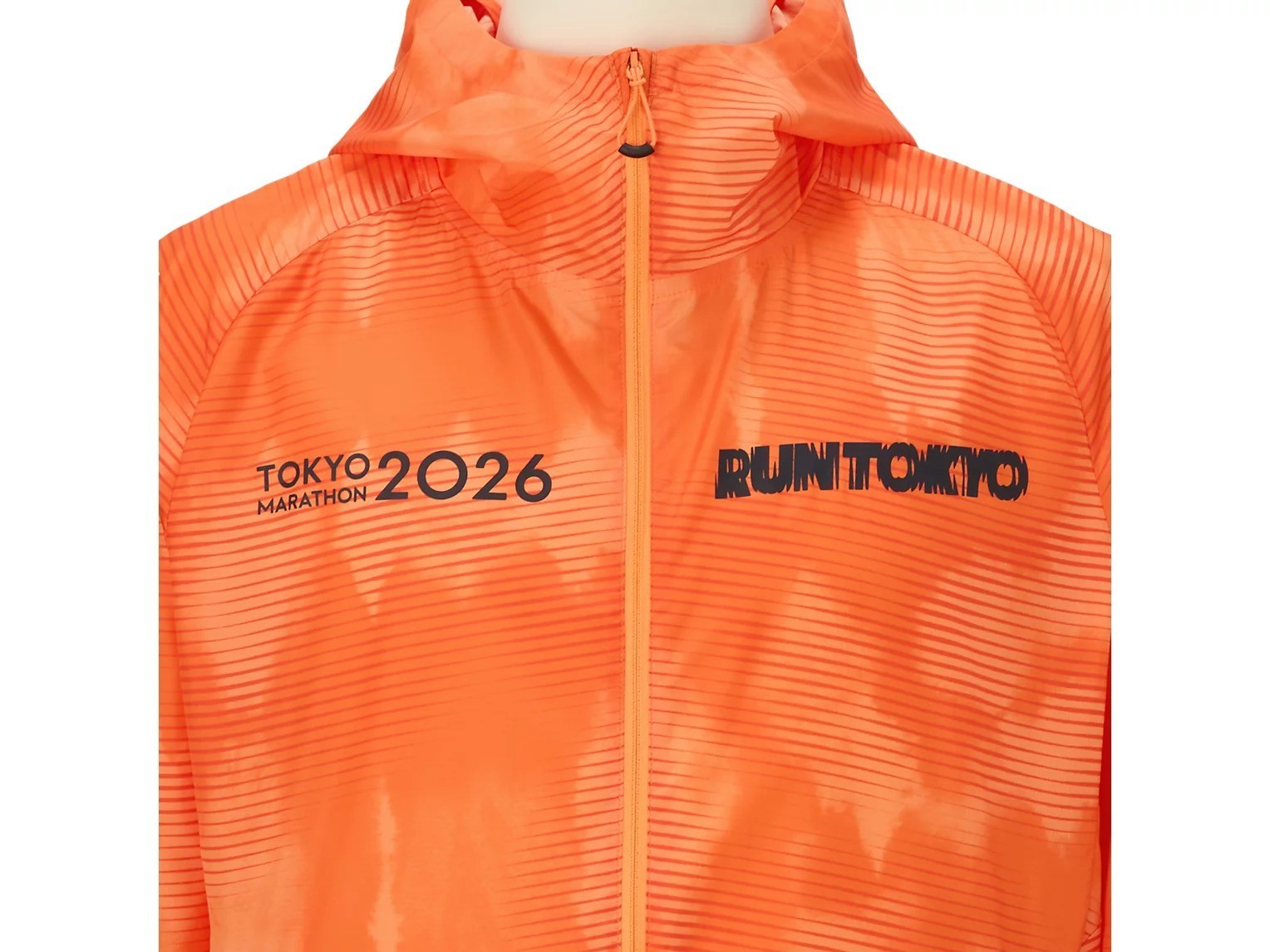 Asics Tokyo Marathon 2026 Limited Fade Jacket Sun Peach 2013A648.700