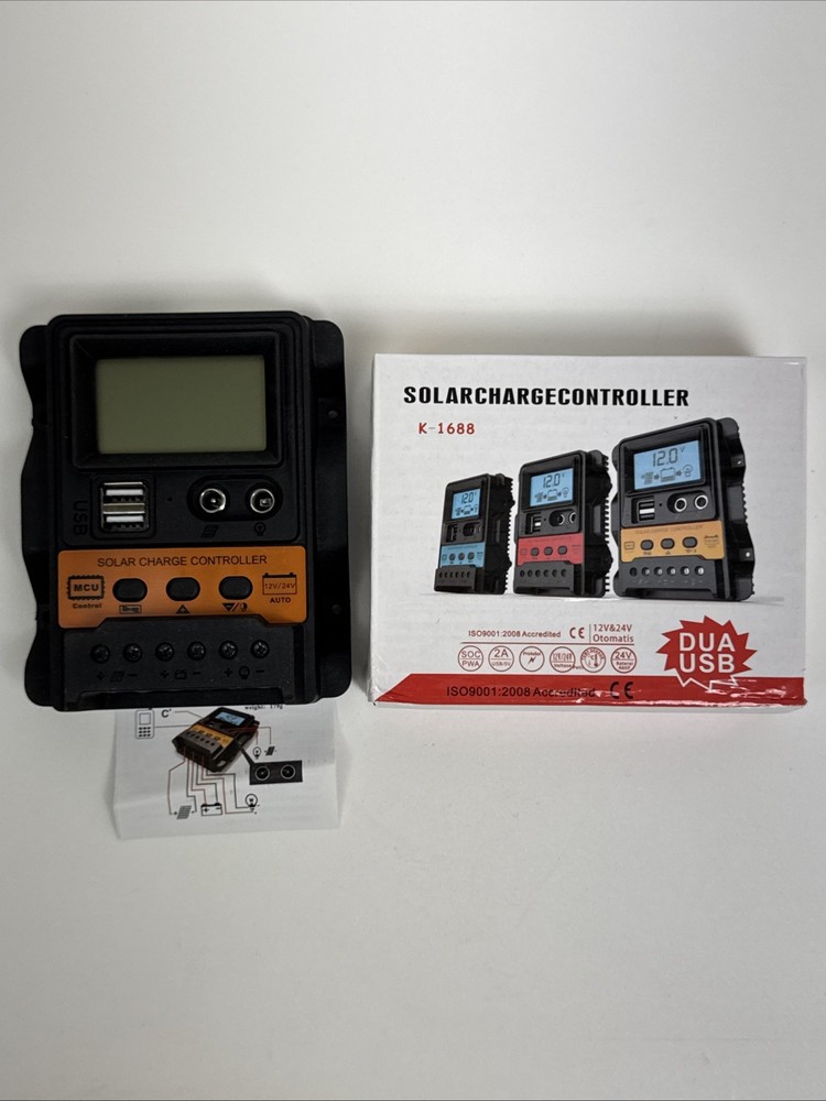 Solar Charge Controller K-1688 12V/24V