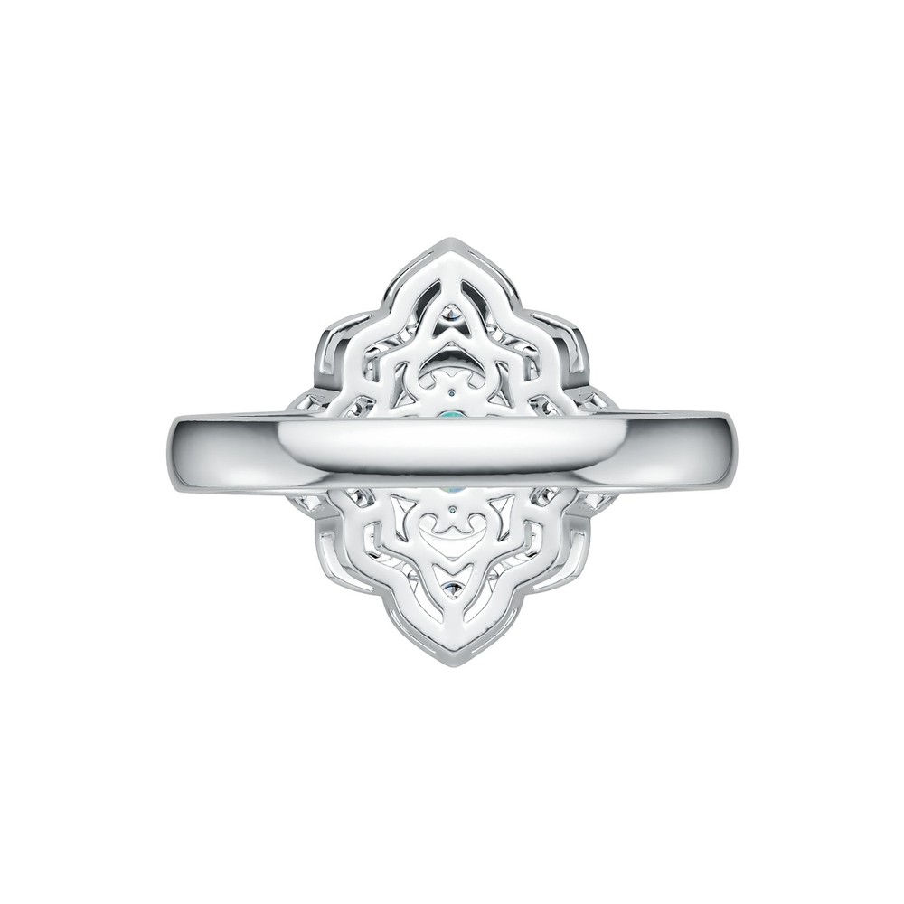 Sterling Silver Semi Mount Ring Setting Oval OV 8X6mm Cabochon