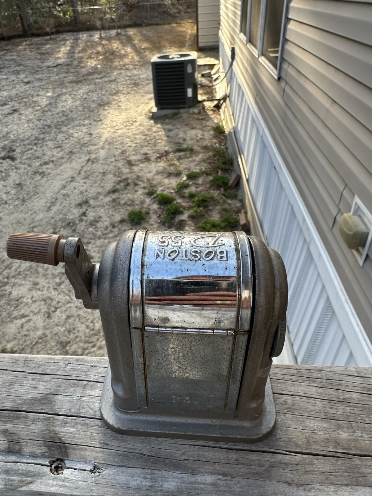 Vintage Boston Ranger 55 Pencil Sharpener 6 Hole 3 Points Mid-century