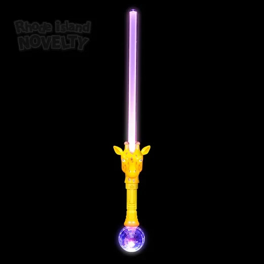 RI (T) 30" Light-Up Giraffe Magic Ball Sword