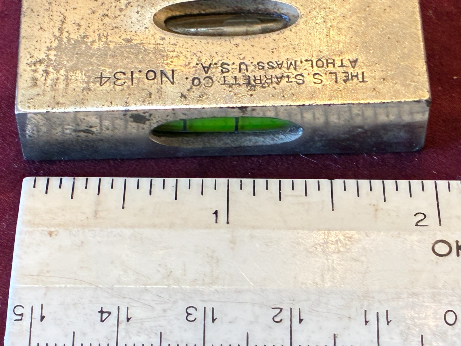 Starrett No. 134 Cross Test Level