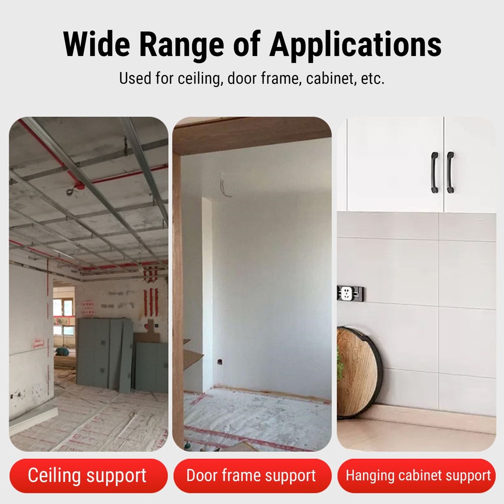 2 Pcs Telescopic Support Pole Stable Load Bearing 3rd Hand Support System For Ha