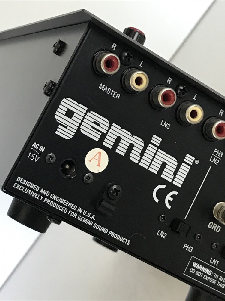 Gemini PMX-40 DJ CD Deck PMX-40 Mixer (No Cords Included)