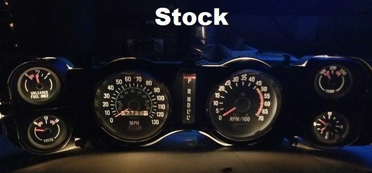 1970-1981 Chevy Camaro Gauge Instrument Cluster - Complete LED bulb upgrade!