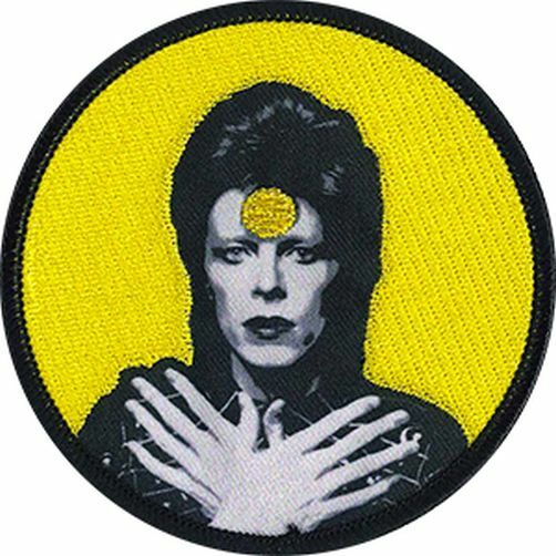DAVID BOWIE - ZIGGY - EMBROIDERED PATCH - BRAND NEW - MUSIC 5204