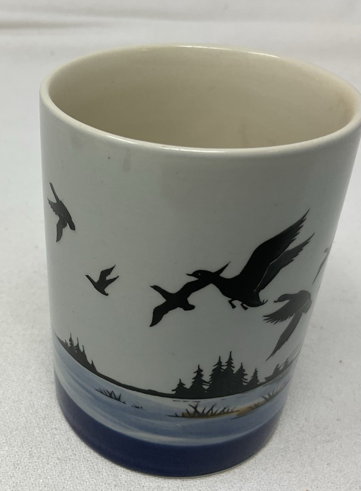 4" Ceramic Mug Wild Ducks Geese