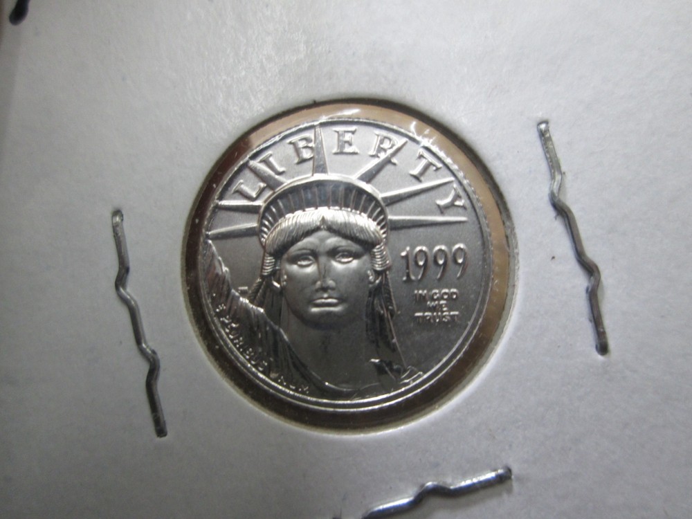 1999 $10 1/10 oz Platinum Eagle $10 UNCIRCULATED CONDITION