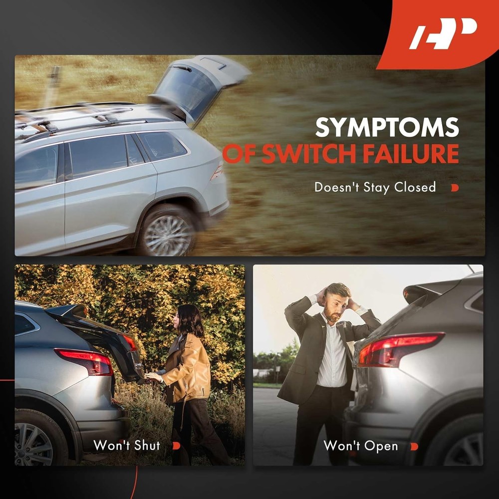 Tailgate Handle Release Switch Compatible with Mini Cooper 2007-2015, Rear