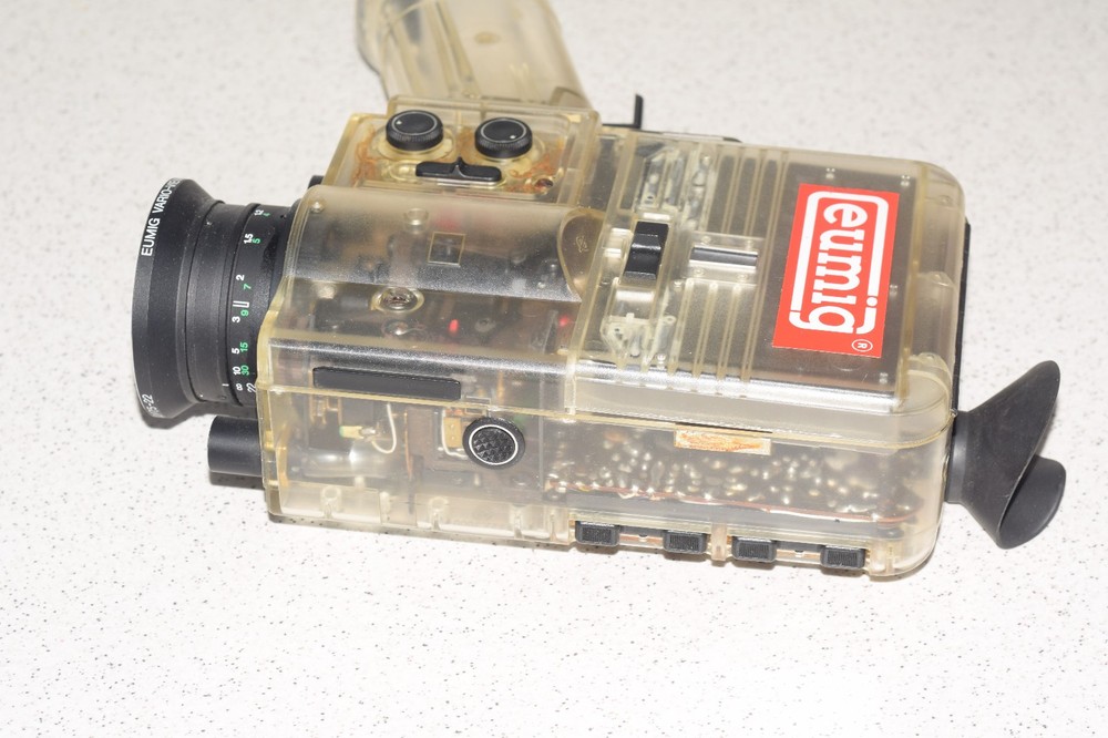 Eumig Movie Camera Transparent Display Model