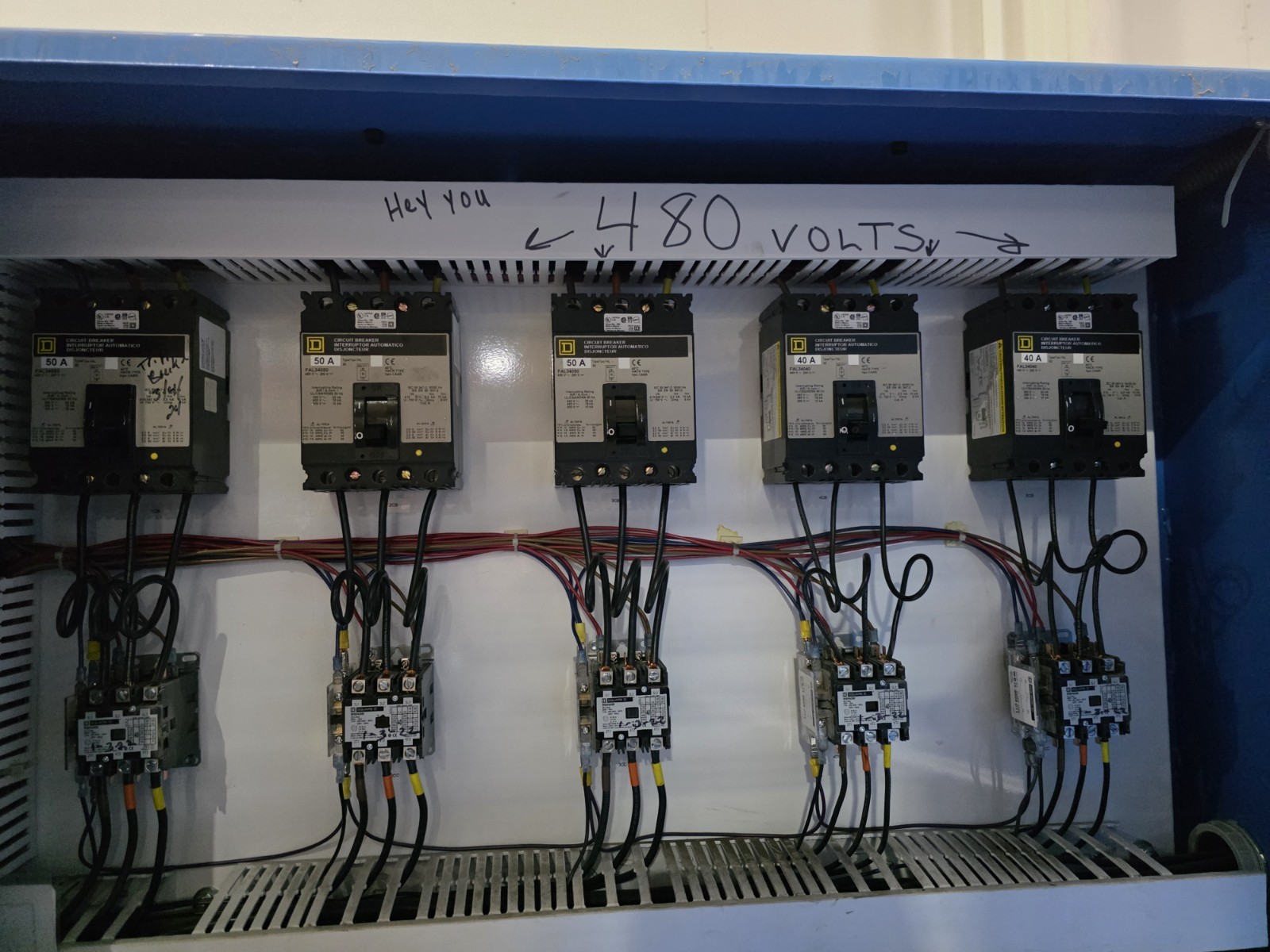 Tyler/Carrier 65 HP Refrigeration Compressor Rack Med Temp Cooler R404A R448/449