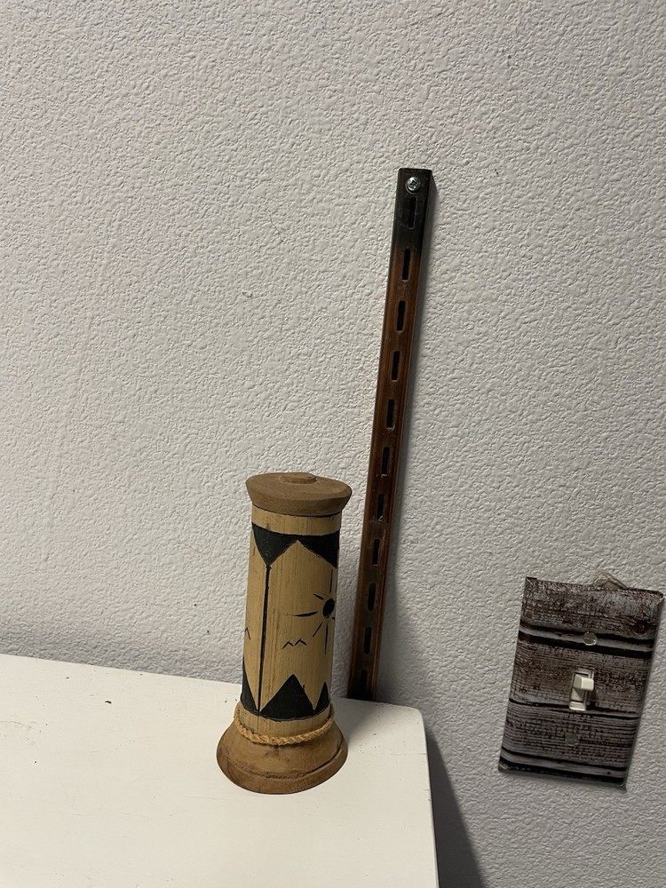 Handmade bamboo rainstick