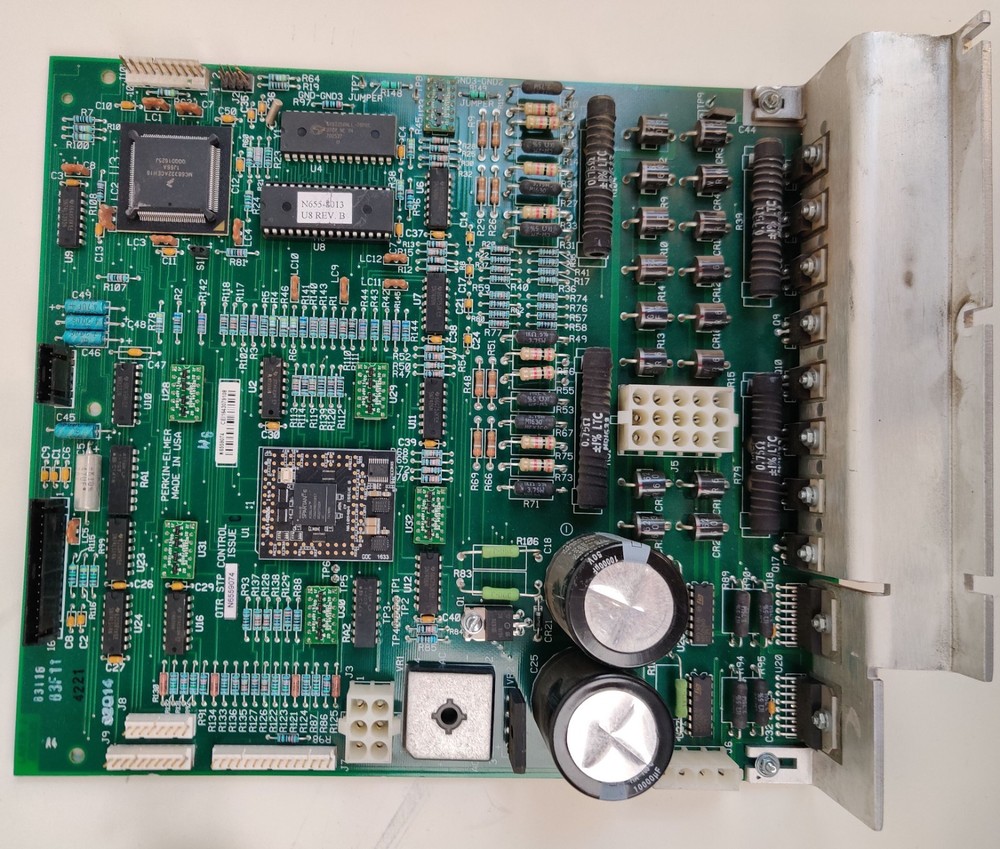 PerkinElmer Clarus GC N6559074 rev C QTR Step Controller Board PCB