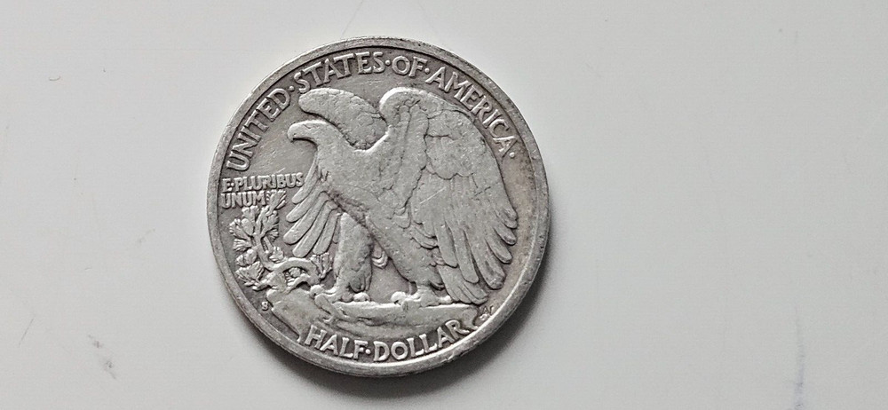 1928 S Walking Liberty Half Dollar VF