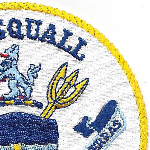 USS Squall PC-7 Coastal Ship Patch