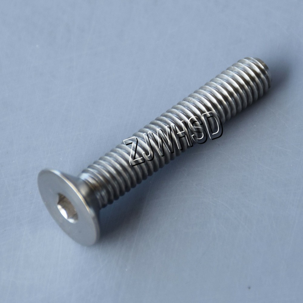 M6 x 35 Ti Titanium Screw Bolt Allen Hex Socket Flat Head AerospaceGrade Bicycle