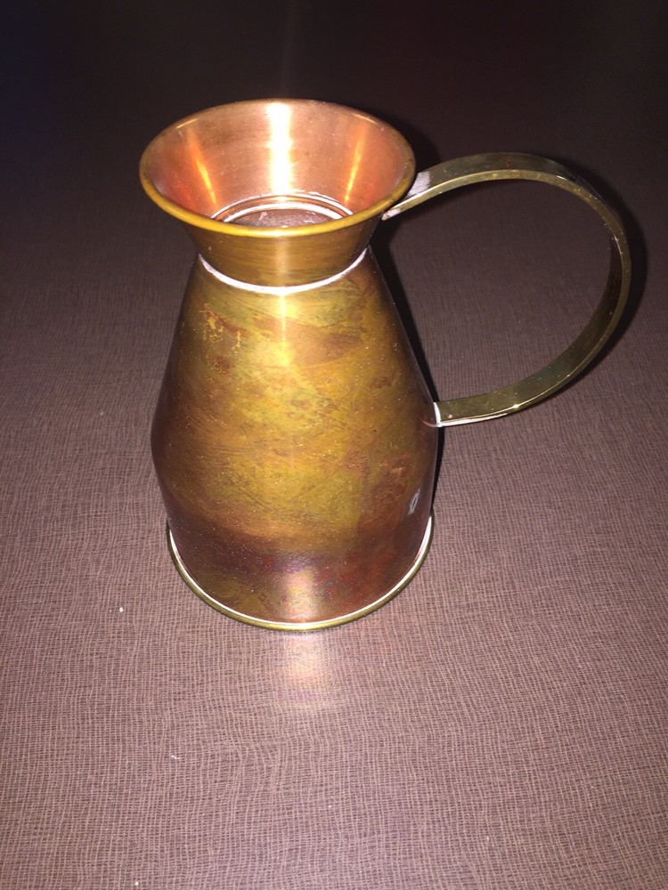 Copper And Brass Pitcher England