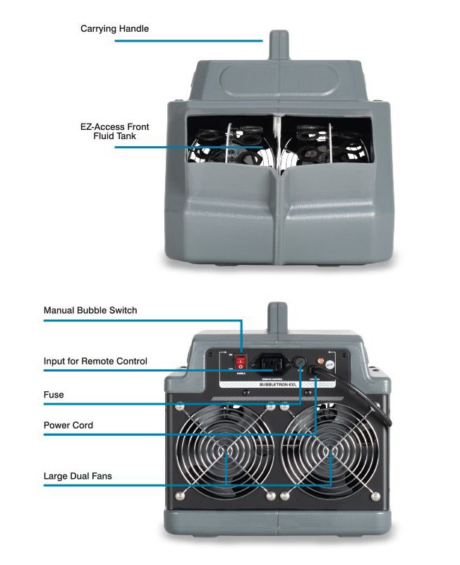 Eliminator Lighting ADJ BUBBLETRON EXL Portable High Output Bubble Machine