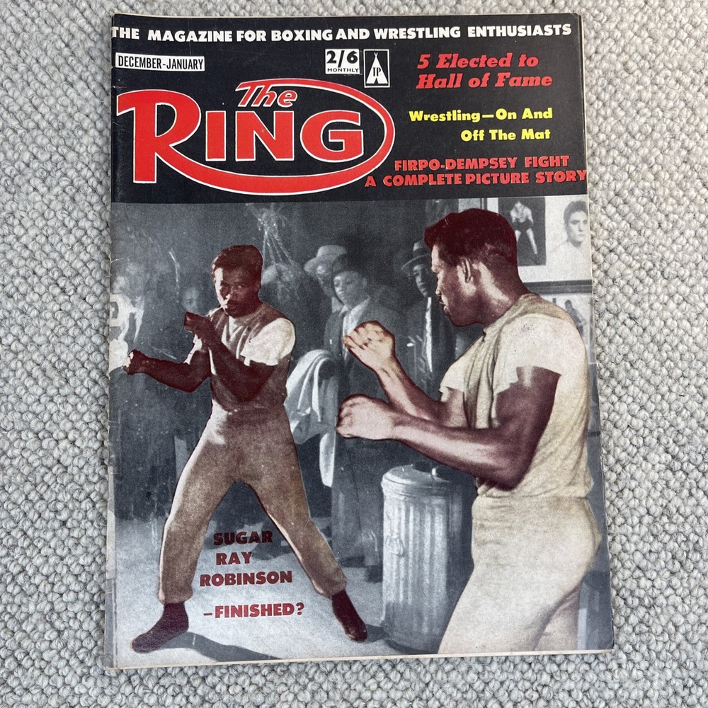 1961 The Ring Boxing Magazine FULL YEAR Bundle X 12 Issues Muhammad Ali
