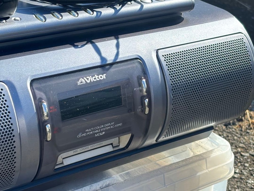 Victor RC-X5MD CD/MD portable operation confirmed