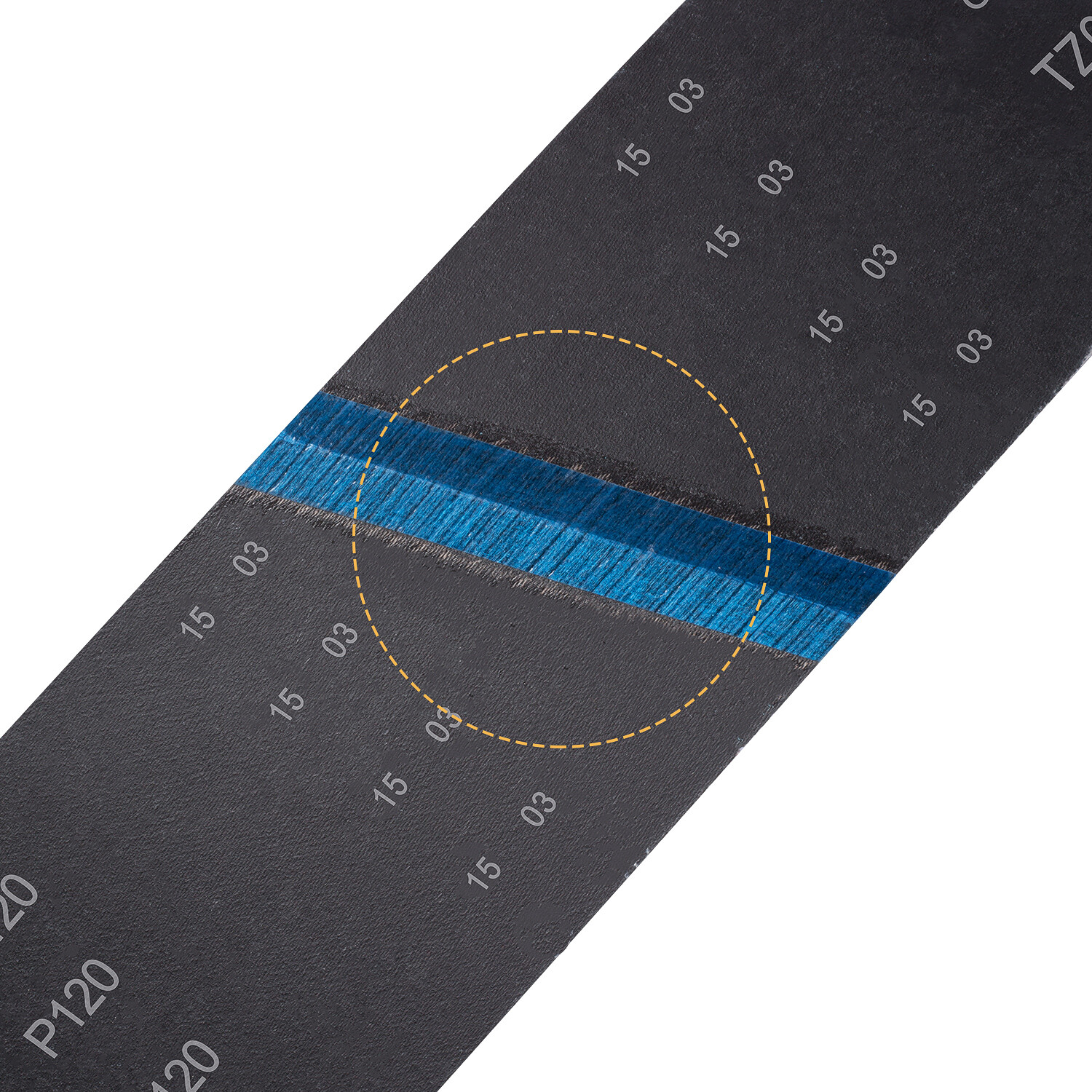 3-Pack 4" x 36" Zirconia Coated Sanding Belts 120 Grit for Polishing Metal/Wood