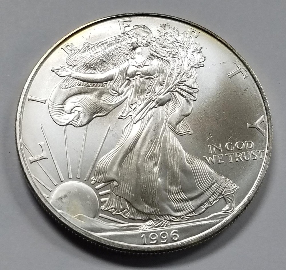 1996 American Silver Eagle ASE Silver | 1oz .999 Silver | Key Date