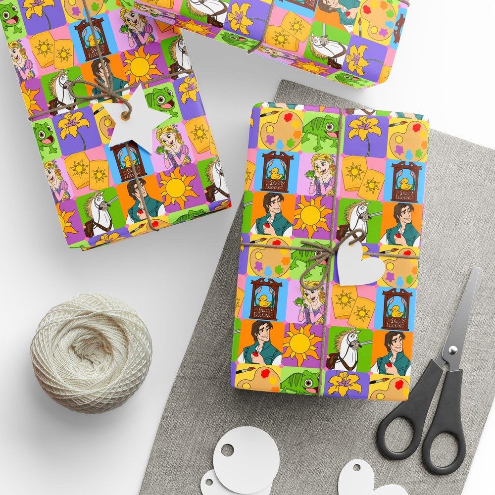 Tangled Gift Wrapping Papers 1pc Roll