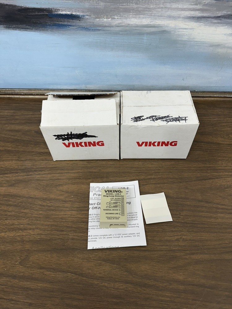 3 Viking Loop and Ring Detect Board (LDB2) Brand New
