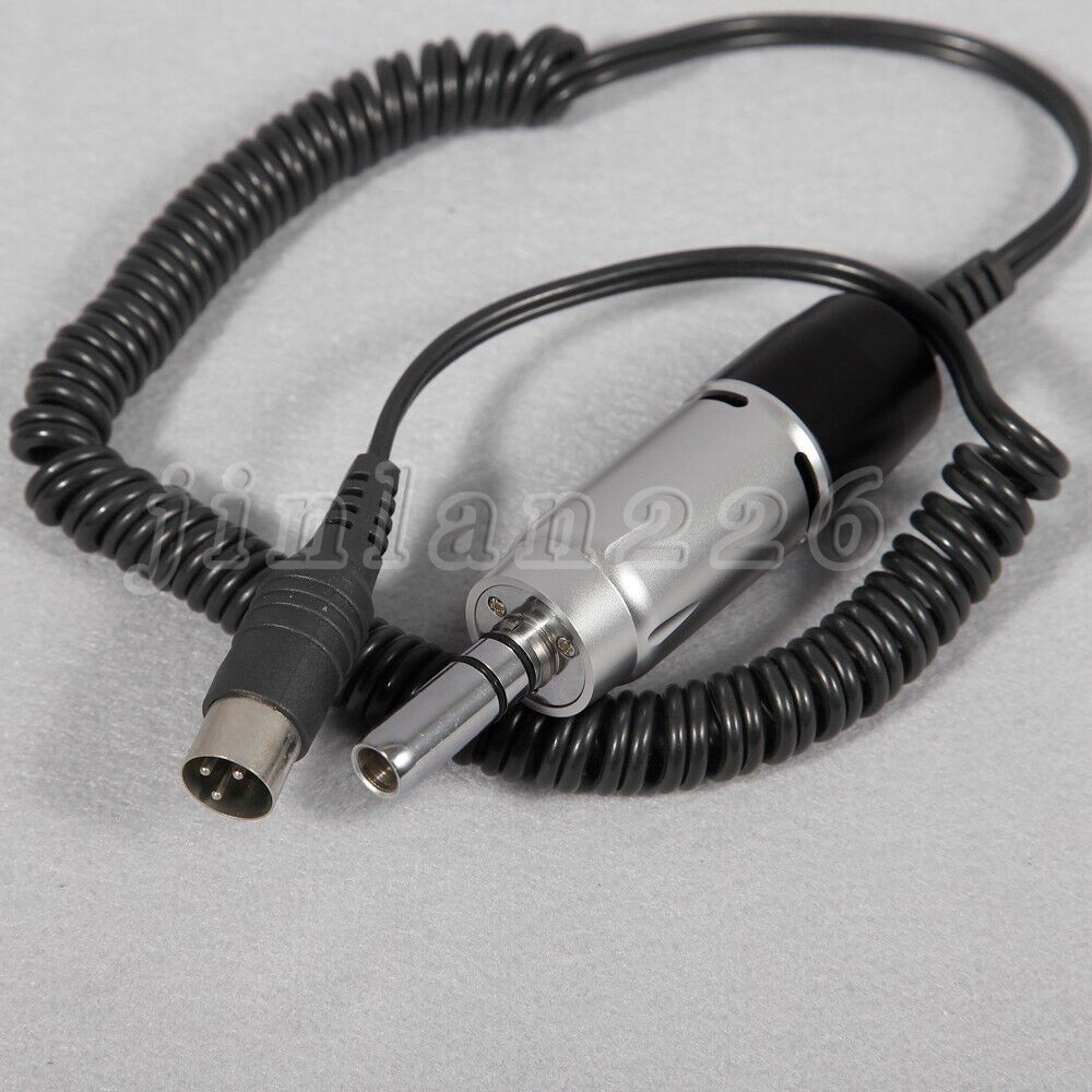 Dentist Lab MARATHON Handpiece 35K RPM Electric Micromotor Polisher 10 Drill Bur