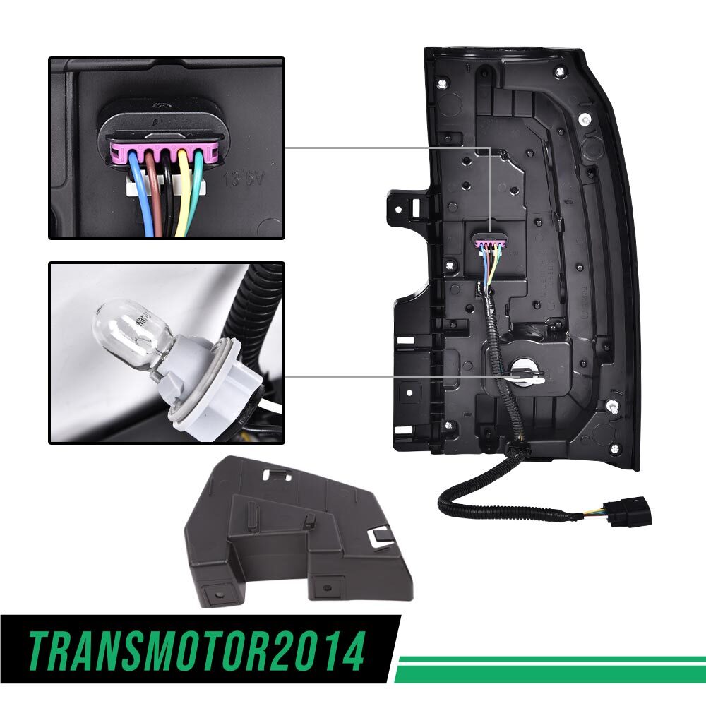 2X LED Tail Lights Brake Lamps LH & RH Side Fit For 2015-2020 GMC Yukon/Yukon XL