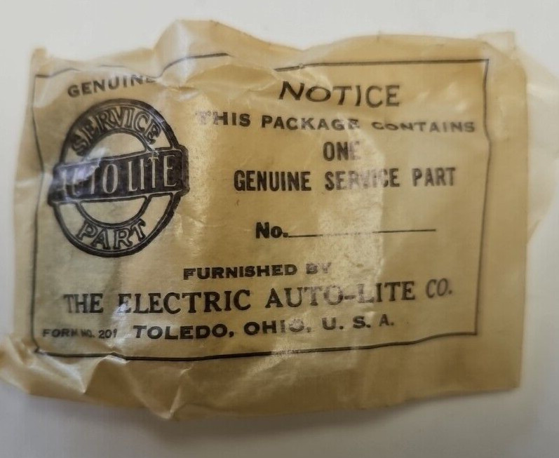 Autolite Ignition Condenser Kit 110 NOS.