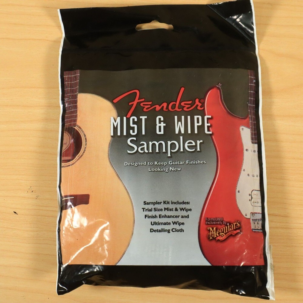 Fender Mist and Wipe Formulated By Meguiars