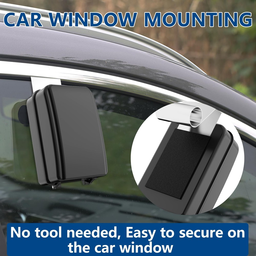 Car Window Lock Box for Turo, Key with Labeling