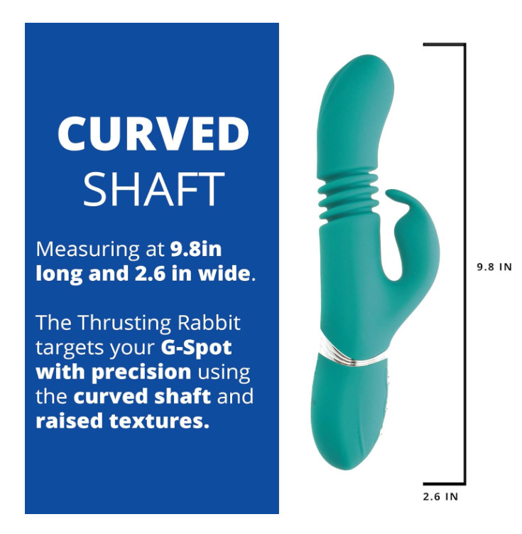 Eve's Rechargeable Thrusting Rabbit - by Adam & Eve