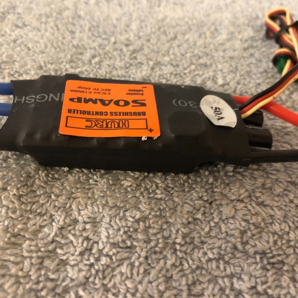 HURC 50 AMP Premier Edition Brushless ESC