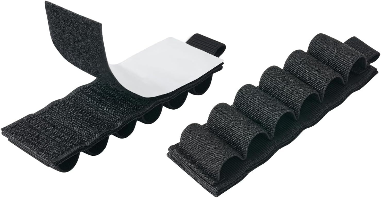 Tactical Molle 6 Rounds Shotgun Shell Holder Ammo Carrier Pouch for 12/20 Gauge